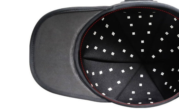 Red Light Therapy Cap interior LED layout